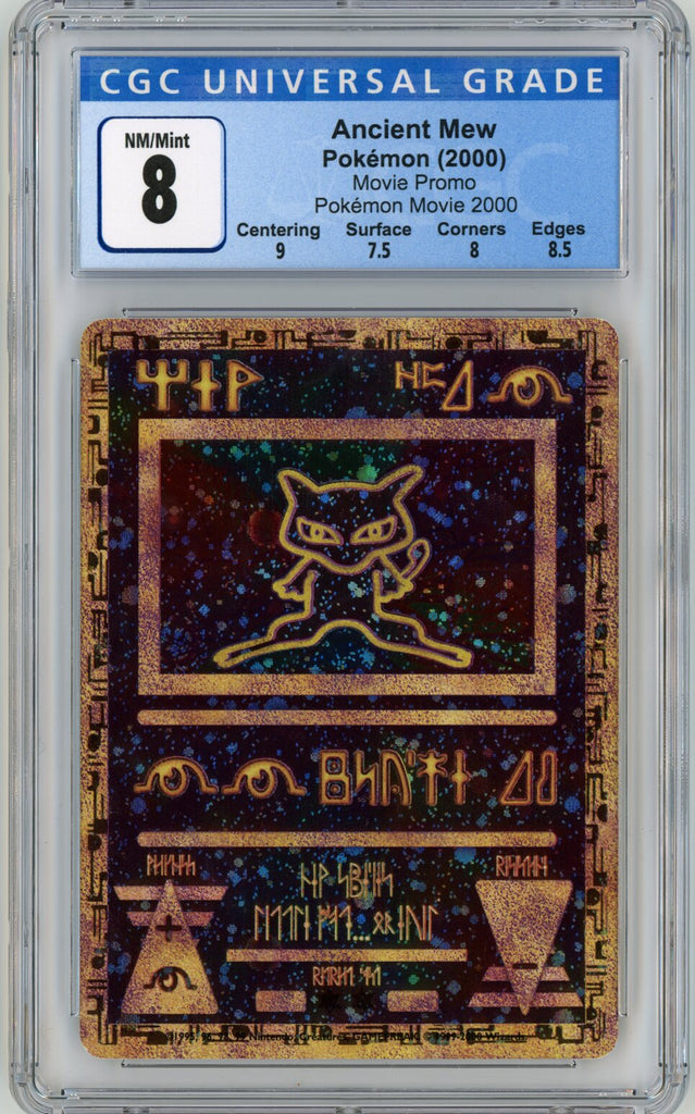 Pokémon Ancient Mew CGC sold 8.5