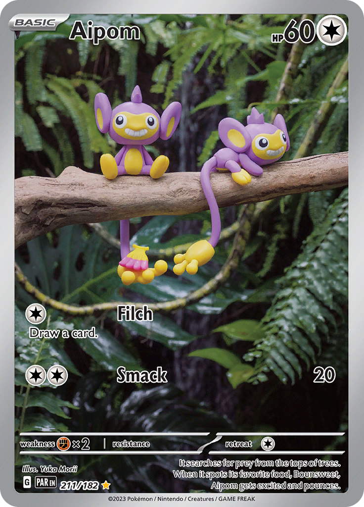 Aipom (211/182) [Scarlet & Violet: Paradox Rift] Pokémon