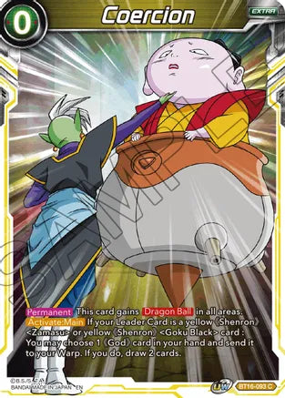 Coercion (BT16-093) [Realm of the Gods] Dragon Ball Super