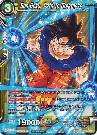 Son Goku, Path to Greatness (Power Booster) (P-115) [Promotion Cards] Dragon Ball Super