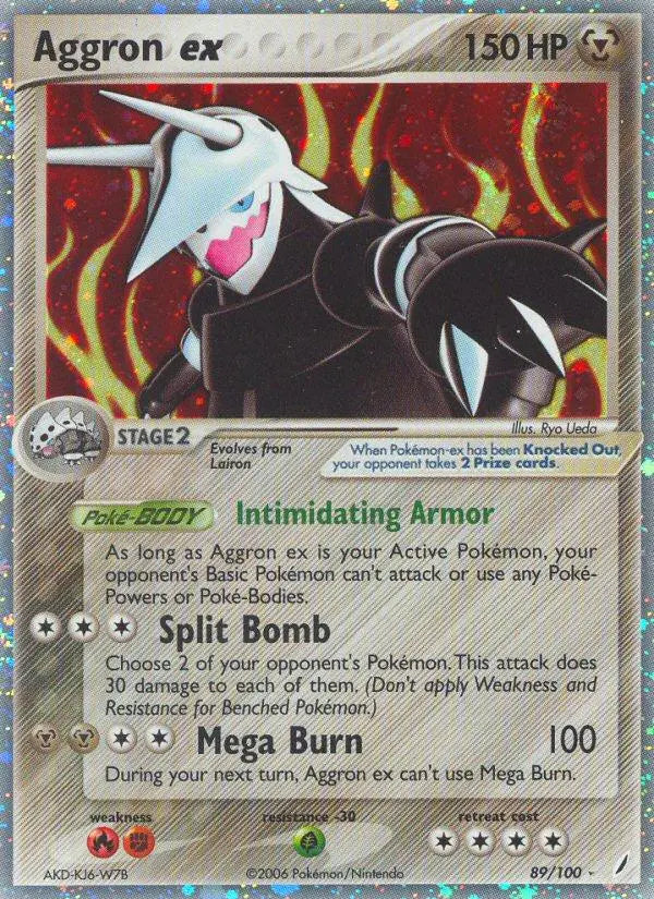 Aggron ex (89/100) [EX: Crystal Guardians] Pokémon