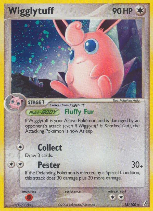 Wigglytuff (13/100) [EX: Crystal Guardians] Pokémon