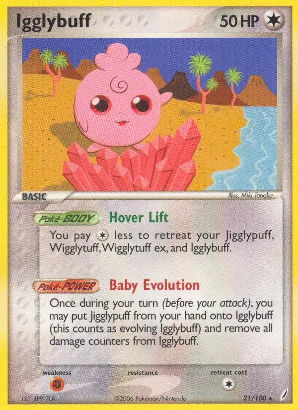 Igglybuff (21/100) [EX: Crystal Guardians] Pokémon