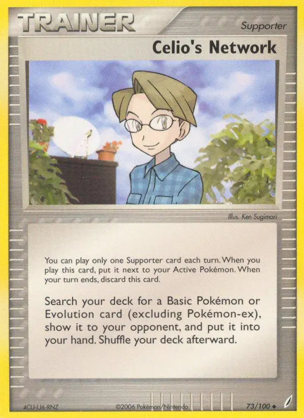 Celio's Network (73/100) [EX: Crystal Guardians] Pokémon