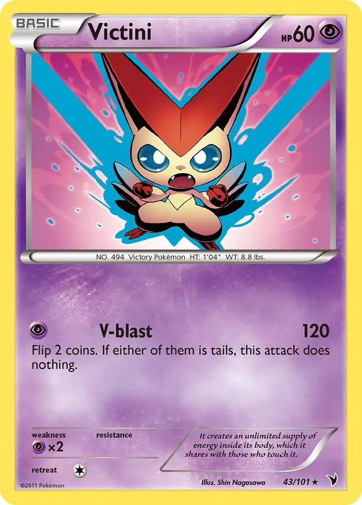 Victini (43/101) [Black & White: Noble Victories] Pokémon