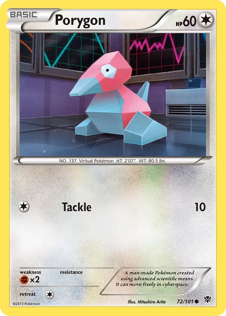 Porygon (72/101) [Black & White: Plasma Blast] Pokémon