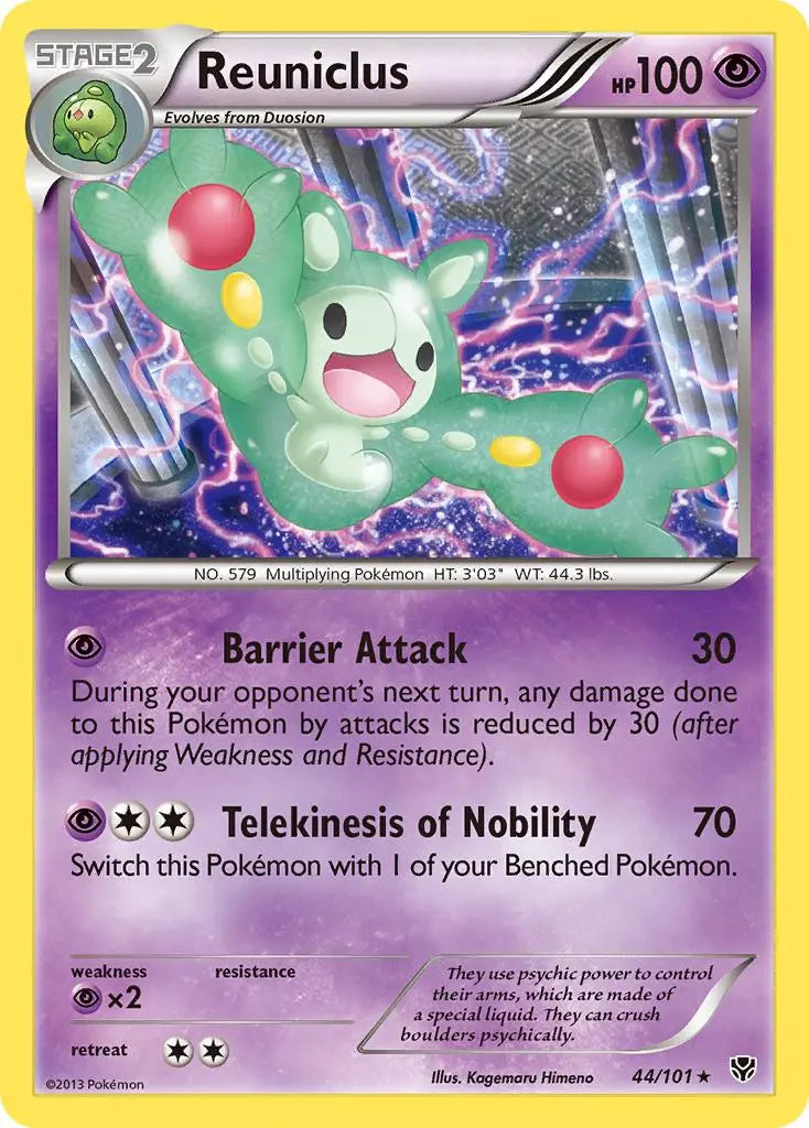 Reuniclus (44/101) [Black & White: Plasma Blast] Pokémon