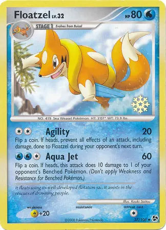 Floatzel (37/106) [Countdown Calendar Promos] Pokémon