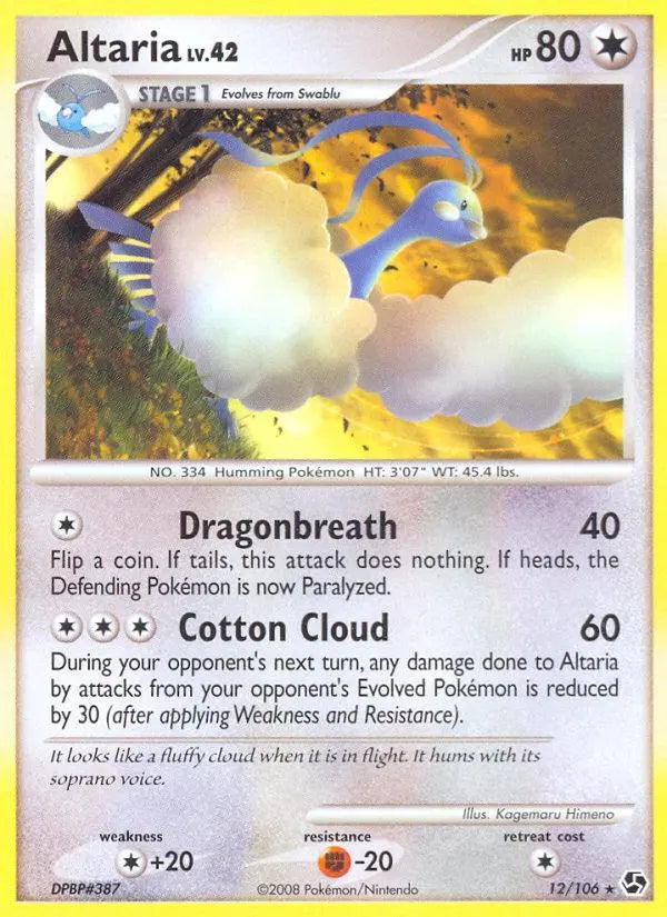 Altaria (12/106) [Diamond & Pearl: Great Encounters] Pokémon