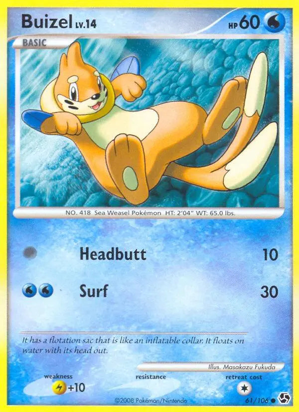 Buizel (61/106) [Diamond & Pearl: Great Encounters] Pokémon