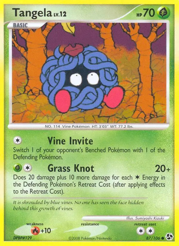 Tangela (87/106) [Diamond & Pearl: Great Encounters] Pokémon