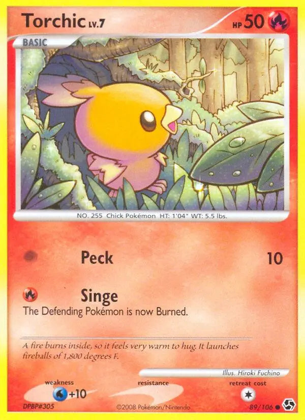 Torchic (89/106) [Diamond & Pearl: Great Encounters] Pokémon