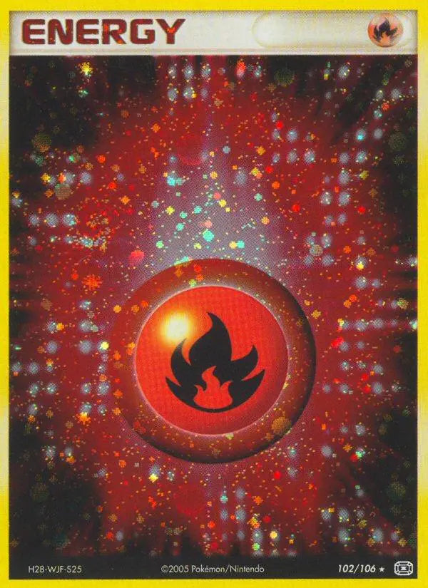 Fire Energy (102/106) [EX: Emerald] Pokémon