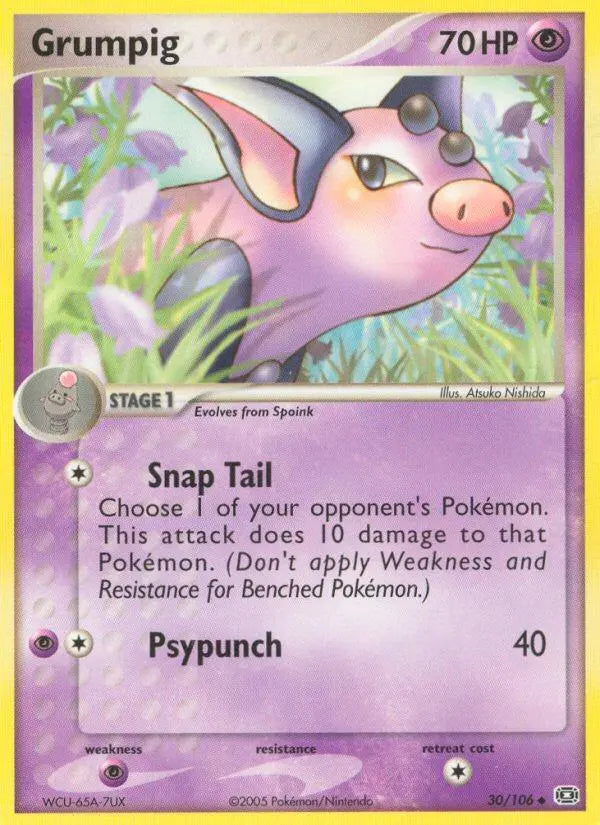 Grumpig (30/106) [EX: Emerald] Pokémon