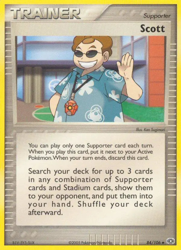 Scott (84/106) [EX: Emerald] Pokémon