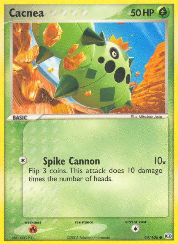 Cacnea (44/106) [EX: Emerald] Pokémon