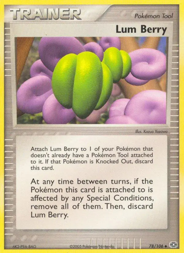 Lum Berry (78/106) [EX: Emerald] Pokémon