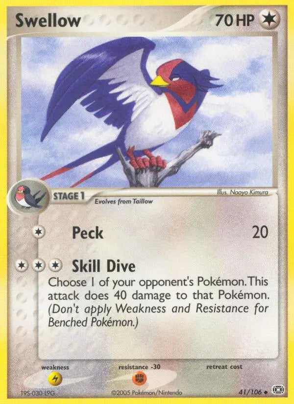 Swellow (41/106) [EX: Emerald] Pokémon