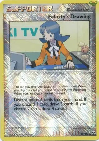 Felicity's Drawing (98/106) (League Promo) [Diamond & Pearl: Great Encounters] Pokémon