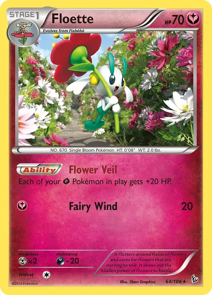 Floette (64/106) [XY: Flashfire] Pokémon