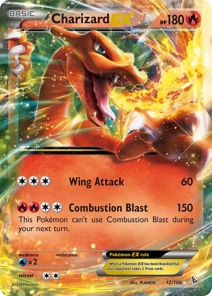 Charizard EX (12/106) [XY: Flashfire] Pokémon