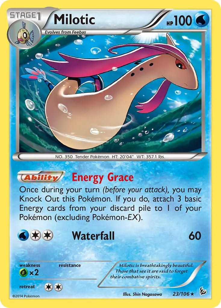 Milotic (23/106) [XY: Flashfire] Pokémon