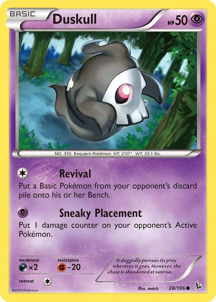 Duskull (38/106) [XY: Flashfire] Pokémon
