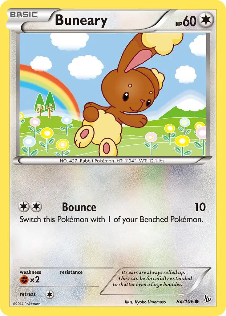 Buneary (84/106) [XY: Flashfire] Pokémon