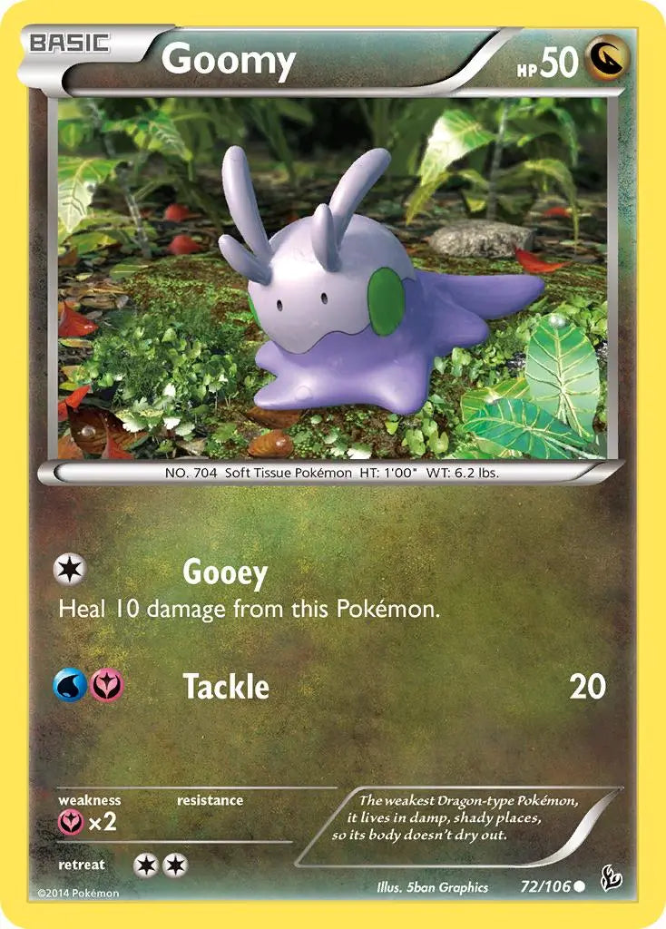 Goomy (72/106) [XY: Flashfire] Pokémon