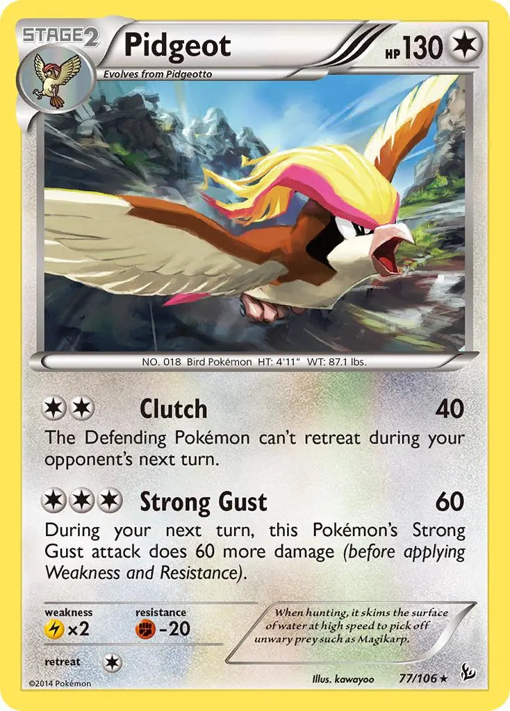 Pidgeot (77/106) [XY: Flashfire] Pokémon