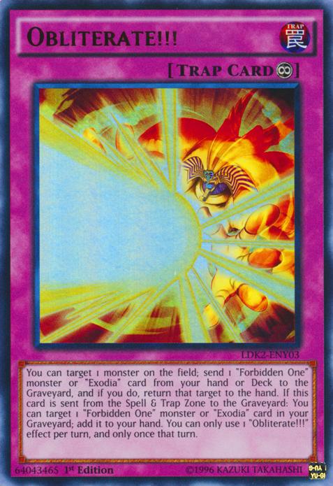 Obliterate!!! [LDK2-ENY03] Ultra Rare Yu-Gi-Oh!