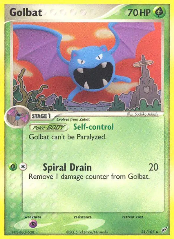 Golbat (31/107) [EX: Deoxys] Pokémon