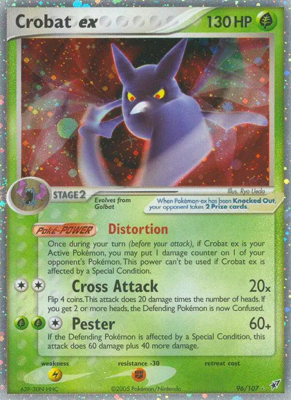 Crobat ex (96/107) [EX: Deoxys] Pokémon