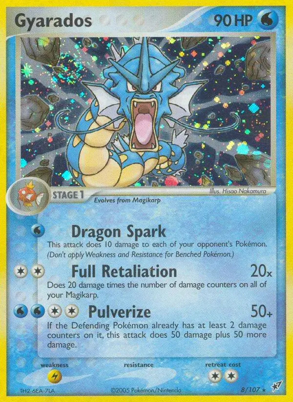 Gyarados (8/107) [EX: Deoxys] Pokémon