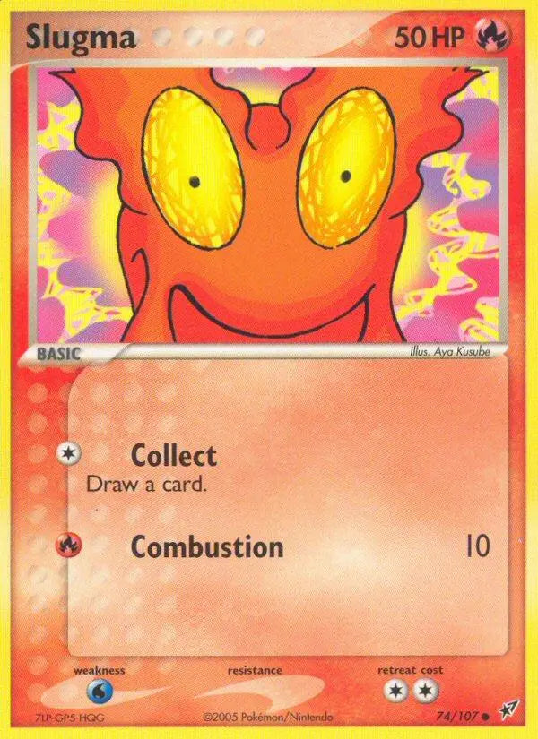 Slugma (74/107) [EX: Deoxys] Pokémon