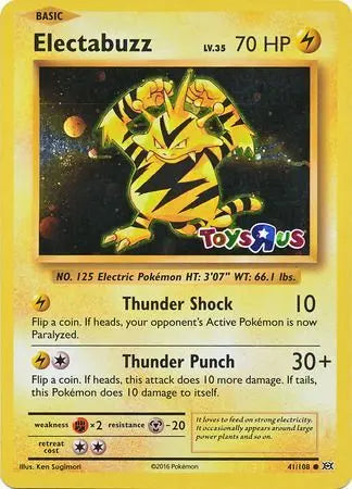 Electabuzz (41/108) (Toys R Us Promo) [XY: Evolutions] Pokémon