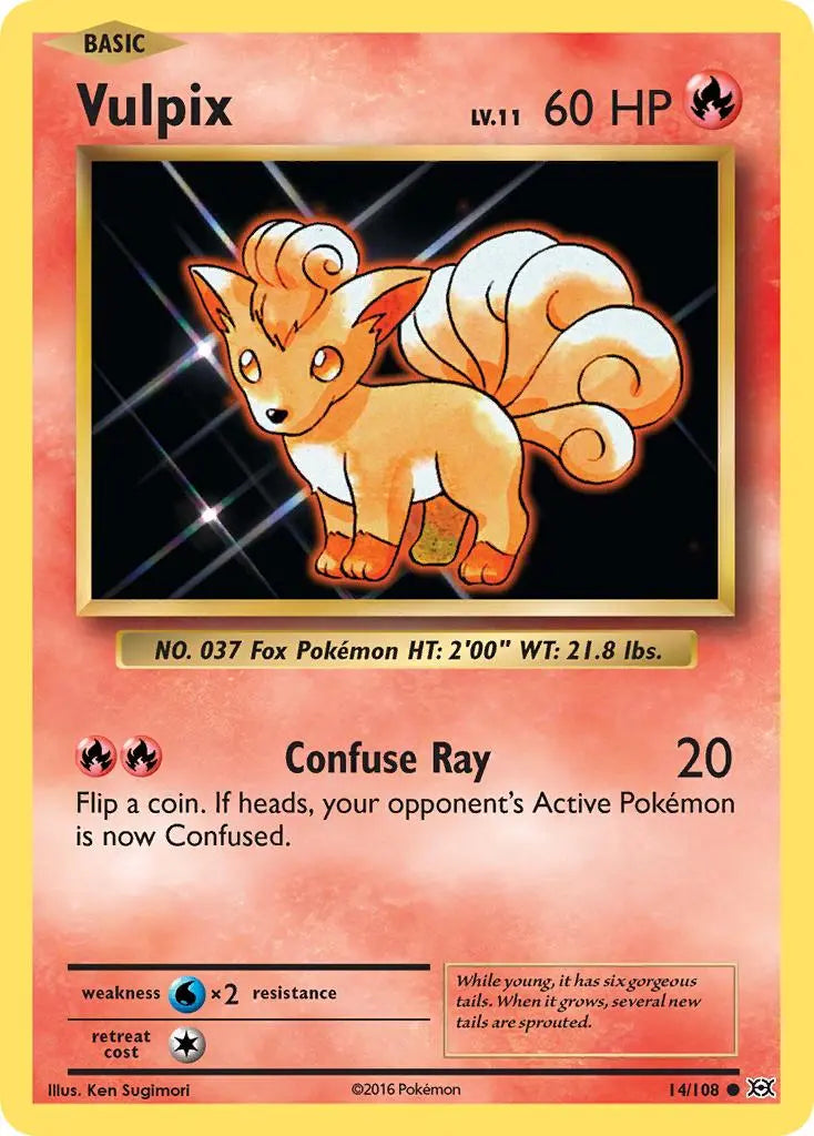 Vulpix (14/108) [XY: Evolutions] Pokémon