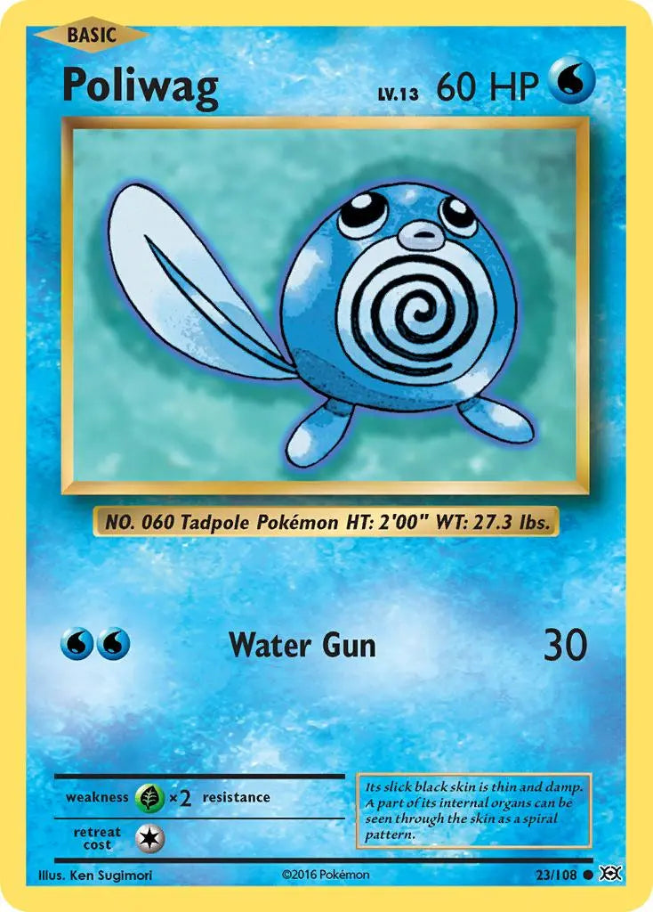 Poliwag (23/108) [XY: Evolutions] Pokémon