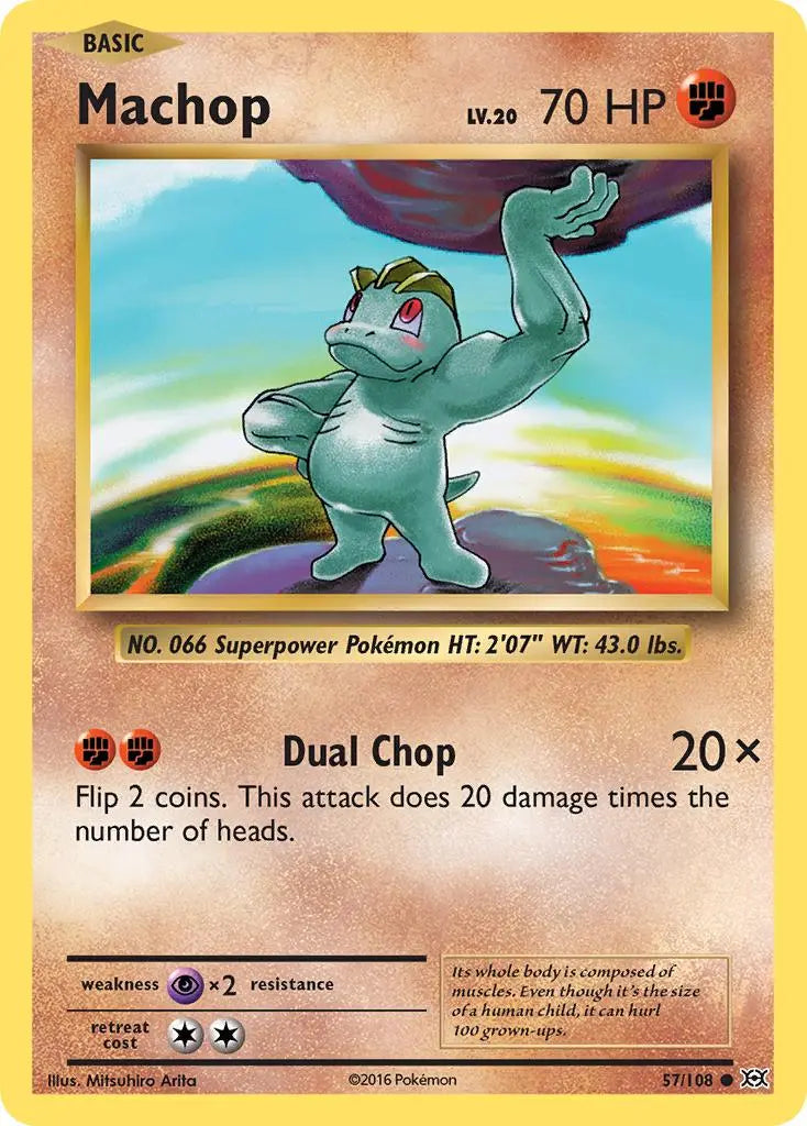 Machop (57/108) [XY: Evolutions] Pokémon