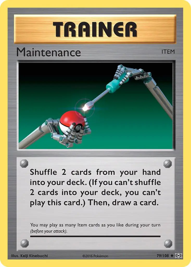 Maintenance (79/108) [XY: Evolutions] Pokémon
