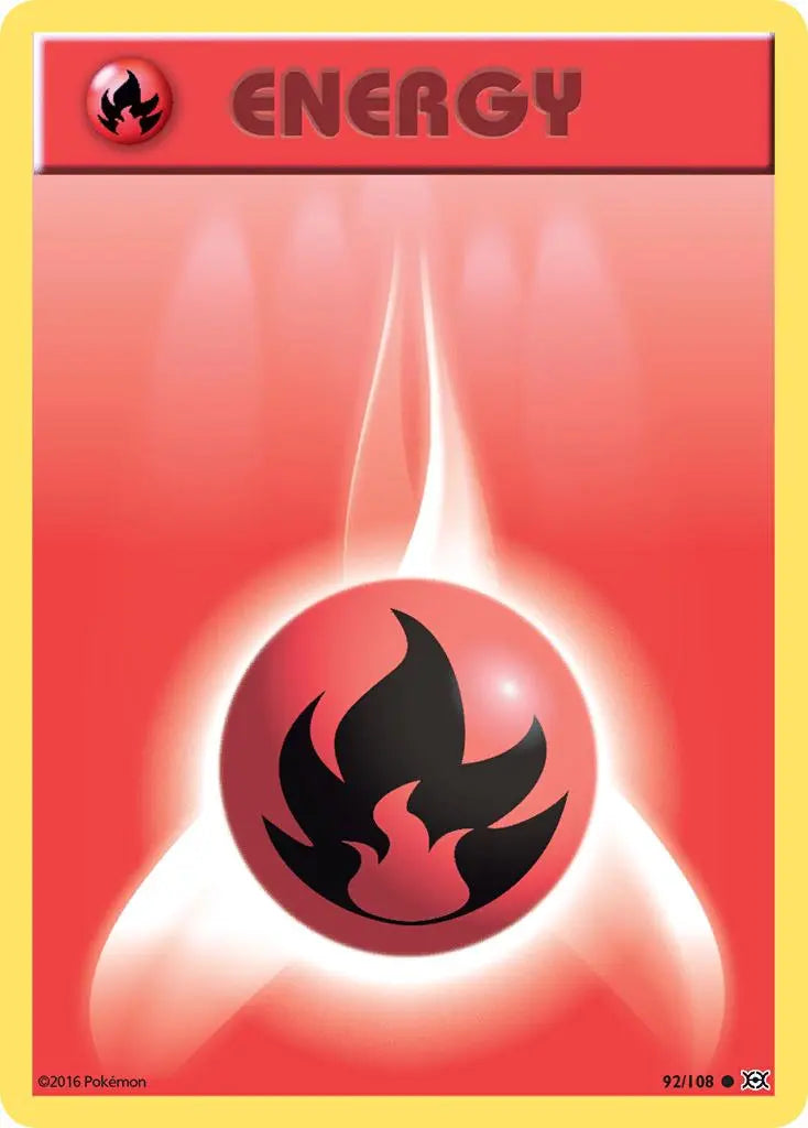 Fire Energy (92/108) [XY: Evolutions] Pokémon