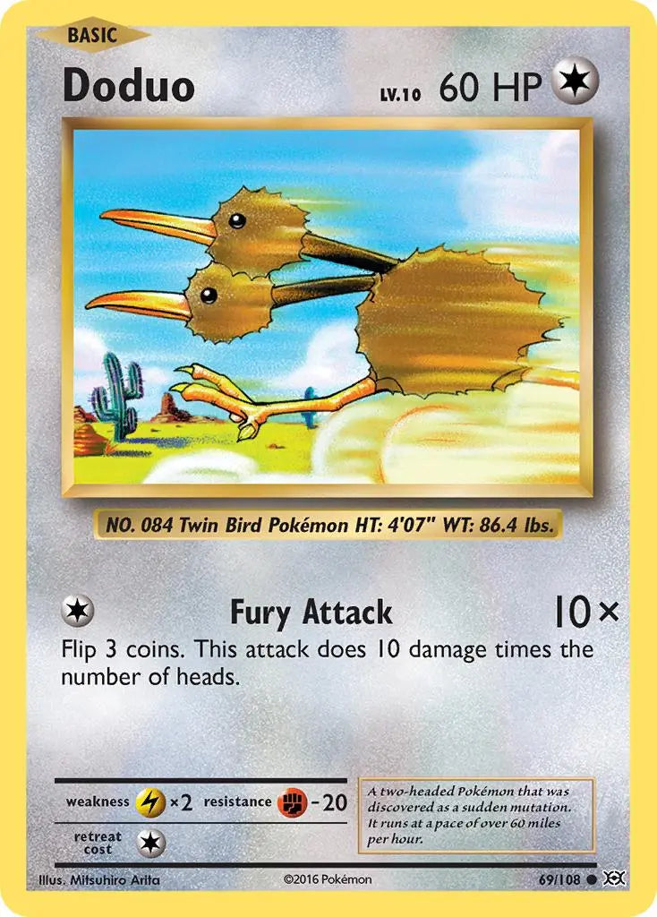 Doduo (69/108) [XY: Evolutions] Pokémon