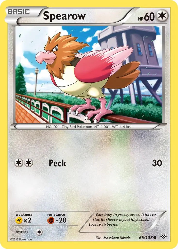 Spearow (65/108) [XY: Roaring Skies] Pokémon