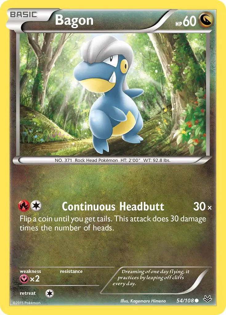 Bagon (54/108) [XY: Roaring Skies] Pokémon