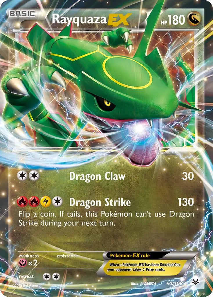 Rayquaza EX (60/108) [XY: Roaring Skies] Pokémon