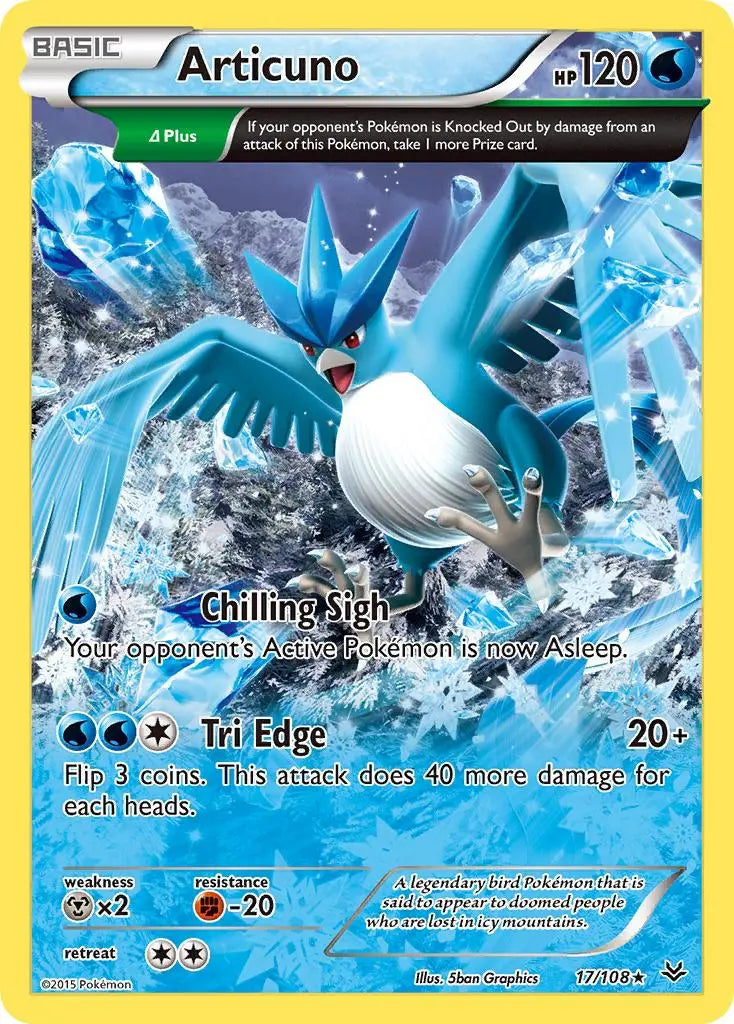 Articuno (17/108) [XY: Roaring Skies] Pokémon