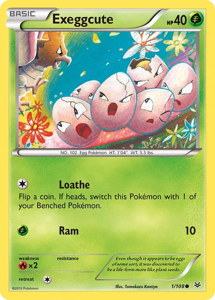 Exeggcute (1/108) [XY: Roaring Skies] Pokémon