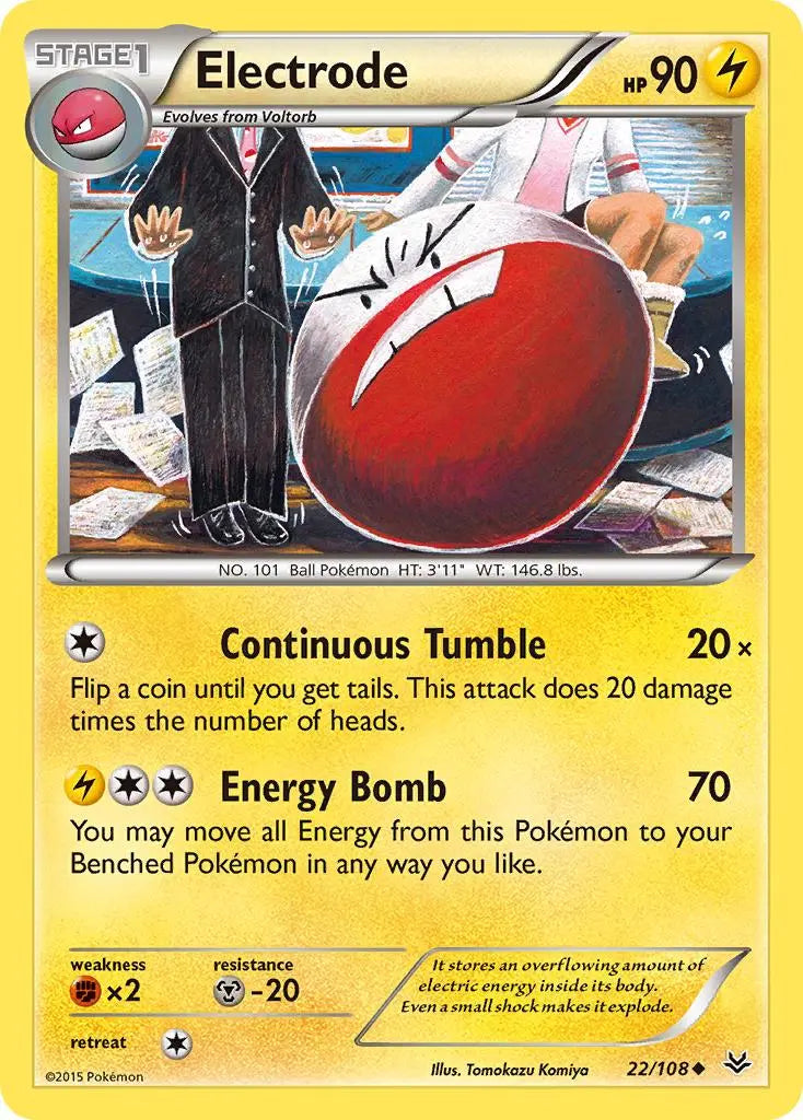 Electrode (22/108) [XY: Roaring Skies] Pokémon