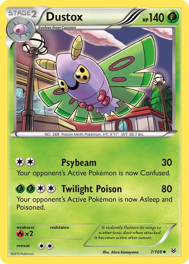 Dustox (7/108) [XY: Roaring Skies] Pokémon