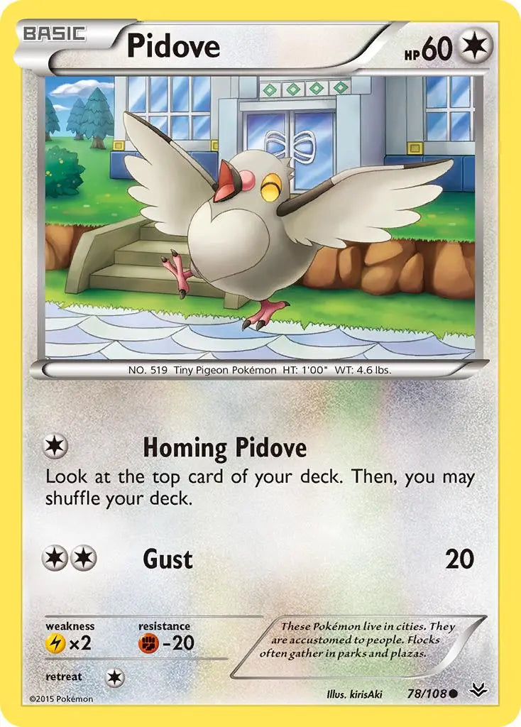 Pidove (78/108) [XY: Roaring Skies] Pokémon